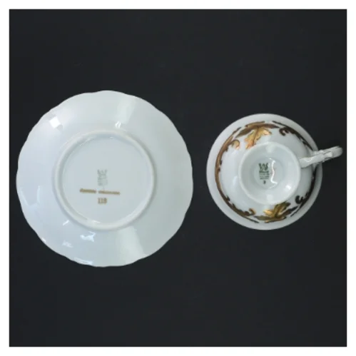 Porcelæns kaffekopper fra Wawel (str. Ø. 12 cm. ø. 8 cm)