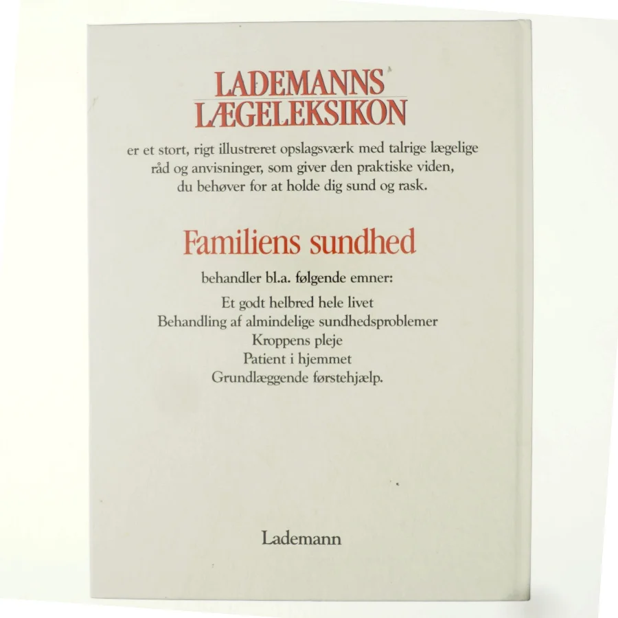 Lademanns lægeleksikon