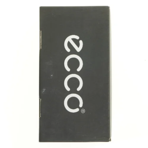 Sorte lædersko fra Ecco (str. 42)