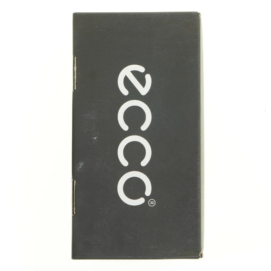 Sorte lædersko fra Ecco (str. 42)