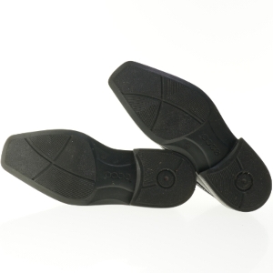 Sorte lædersko fra Ecco (str. 42)