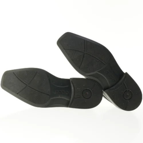 Sorte lædersko fra Ecco (str. 42)