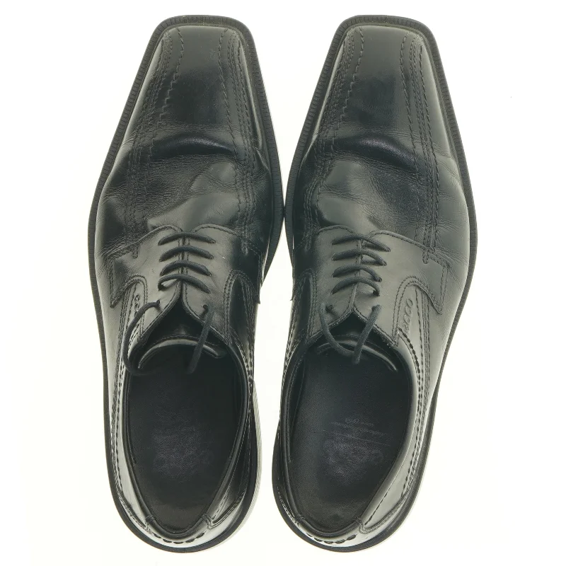 Sorte lædersko fra Ecco (str. 42)