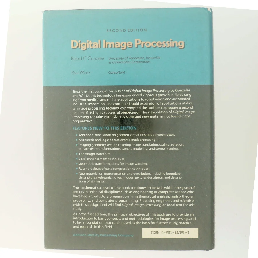 Digital Image Processing, 2. udgave