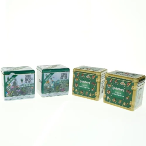 Underberg metalæsker fra Underberg (str. 12x9x11,5 cm)