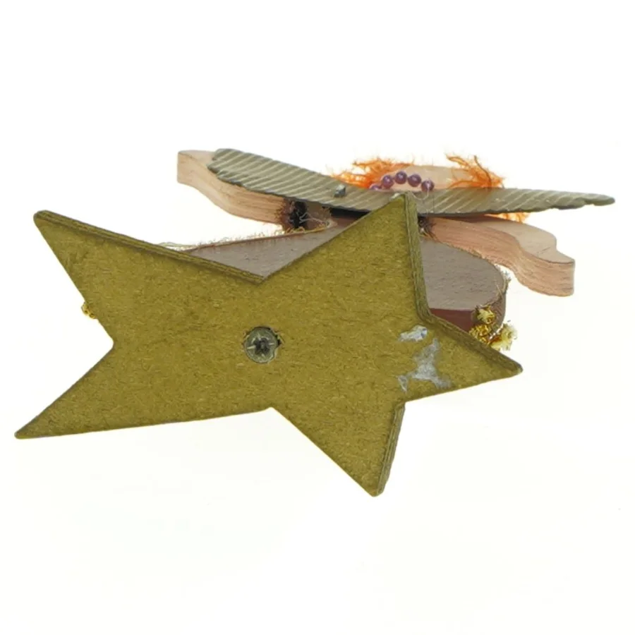 Juledekoration engel (str. 7x12 cm)