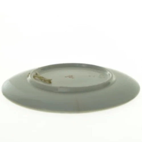 Dekorativ samletallerken med strandmotiv (str. Ø. 22 cm)