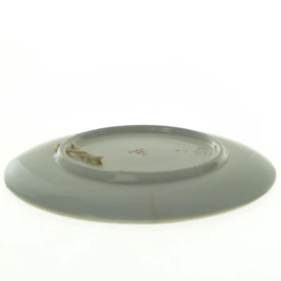 Dekorativ samletallerken med strandmotiv (str. Ø. 22 cm)