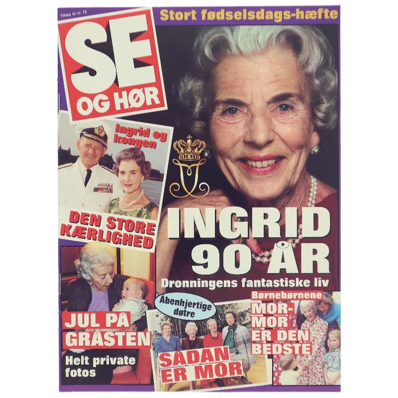 SE og HØR Ingrid 90 ÅR (Bog)