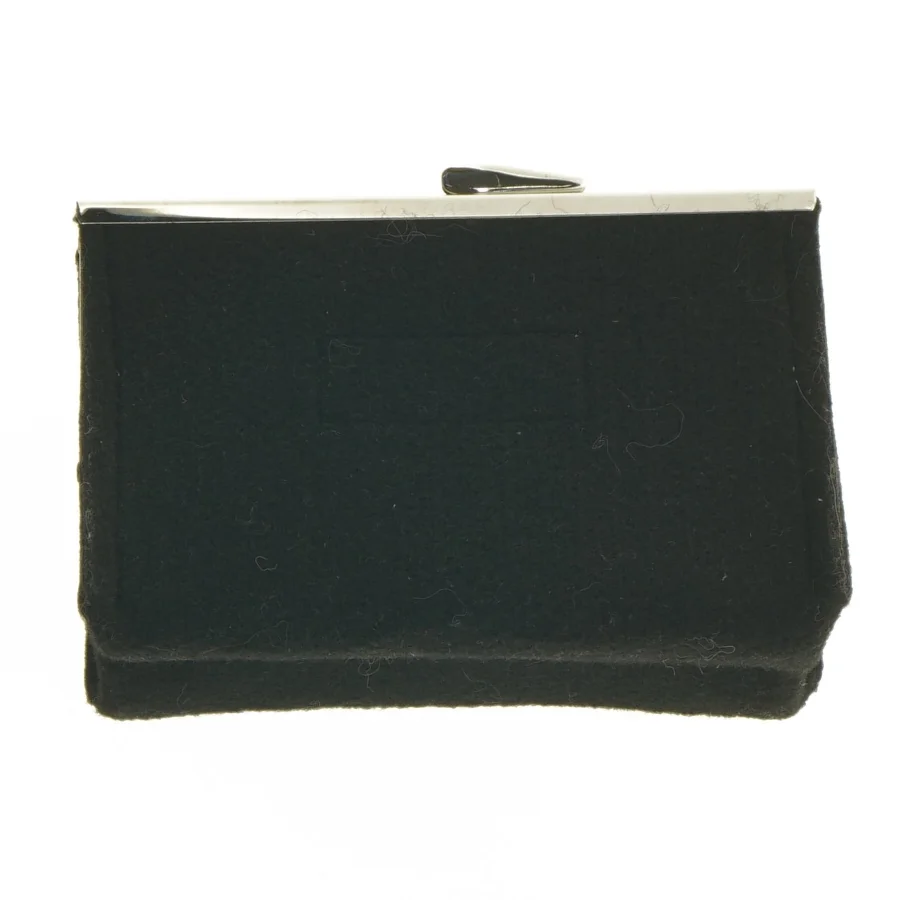 Broderet stofpung med metal lukning fra Goshico (str. 16 x 11 x 7 cm)