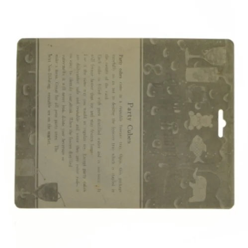 Isterningebakke med elefantformer (str. 8)