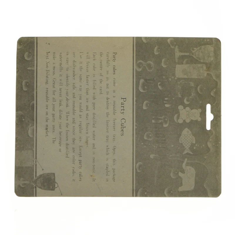 Isterningebakke med elefantformer (str. 8)