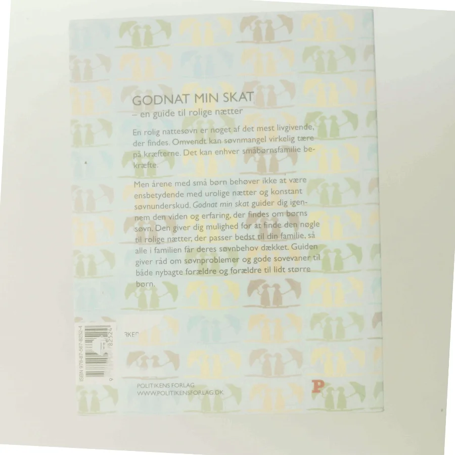 Godnat min skat : en guide til rolige nætter af Benedikte Hertel (Bog)