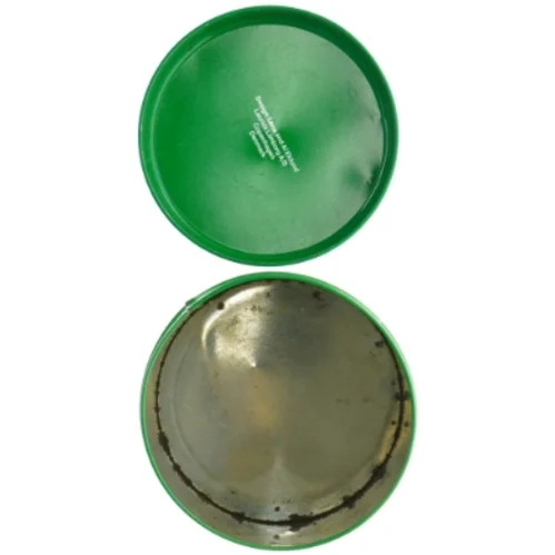 1960'er dåse med hjerter Laurids Lønborg & Lena Al Eklund (str. Diameter, 13 cm h 16 cm)