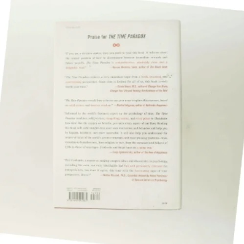 The time paradox : the new psychology of time that will change your life (Bog)
