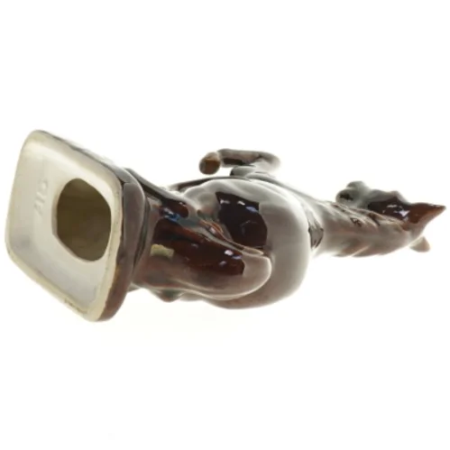 Keramik hestefigur fra 715 (str. 19 x 8 cm)