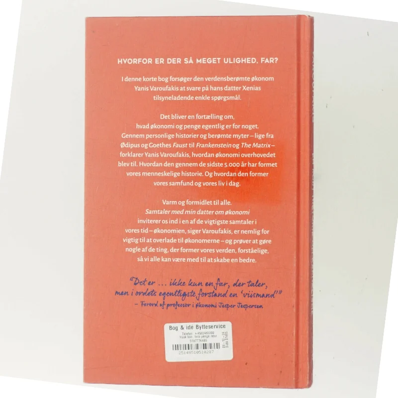 Samtaler med min datter om økonomi af Yanis Varoufakis (Bog)