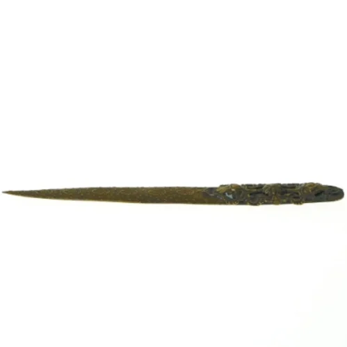 Ornamenteret brev kniv åbner (str. 20 x 3 cm)