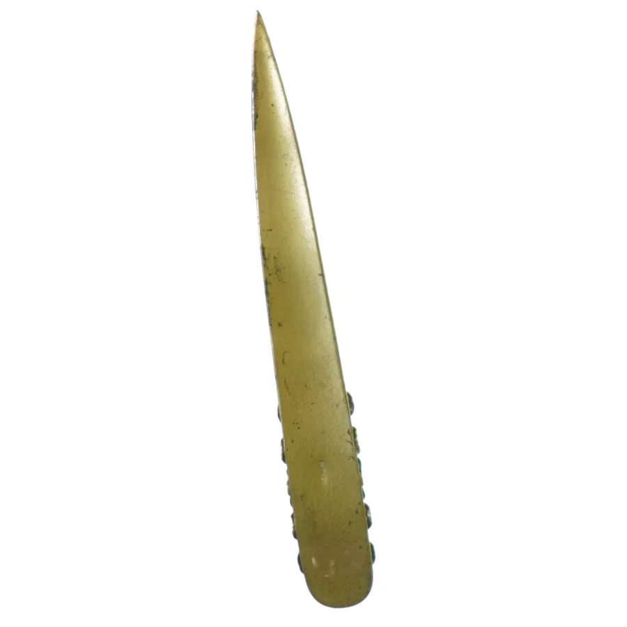 Ornamenteret brev kniv åbner (str. 20 x 3 cm)
