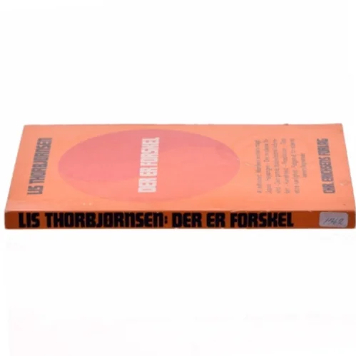 Lis Thorbjørnsen: Der er Forskel, Bog fra Chr. Erichsens Forlag