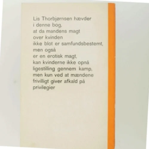 Lis Thorbjørnsen: Der er Forskel, Bog fra Chr. Erichsens Forlag