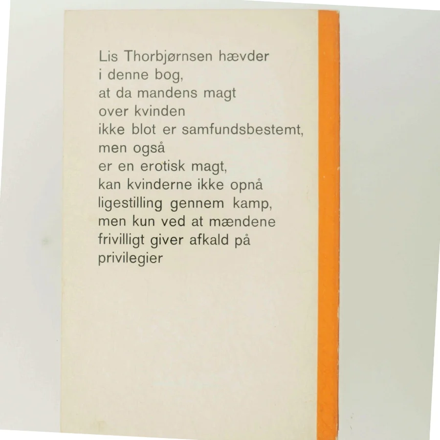 Lis Thorbjørnsen: Der er Forskel, Bog fra Chr. Erichsens Forlag