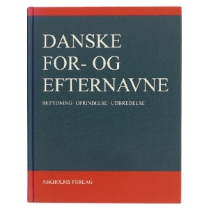 Danske for- og efternavne : betydning, oprindelse, udbredelse af Georg Søndergaard (Bog)