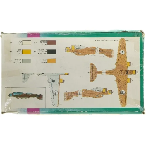 Savoia Marchetti S.M.79 byggemodelsæt fra SMER (str. 34x20 cm)