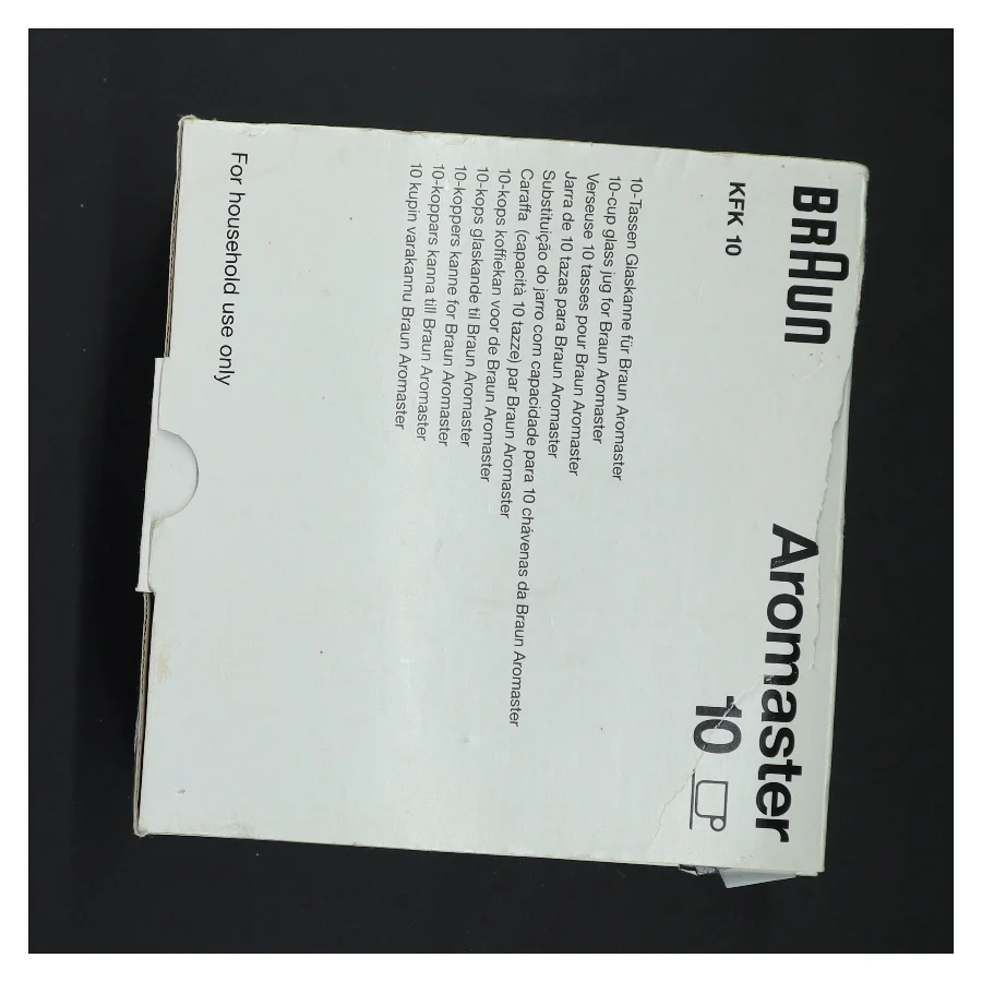 Braun Aromaster 10 glaskande fra Aromaster (str. 15 x 11 cm)