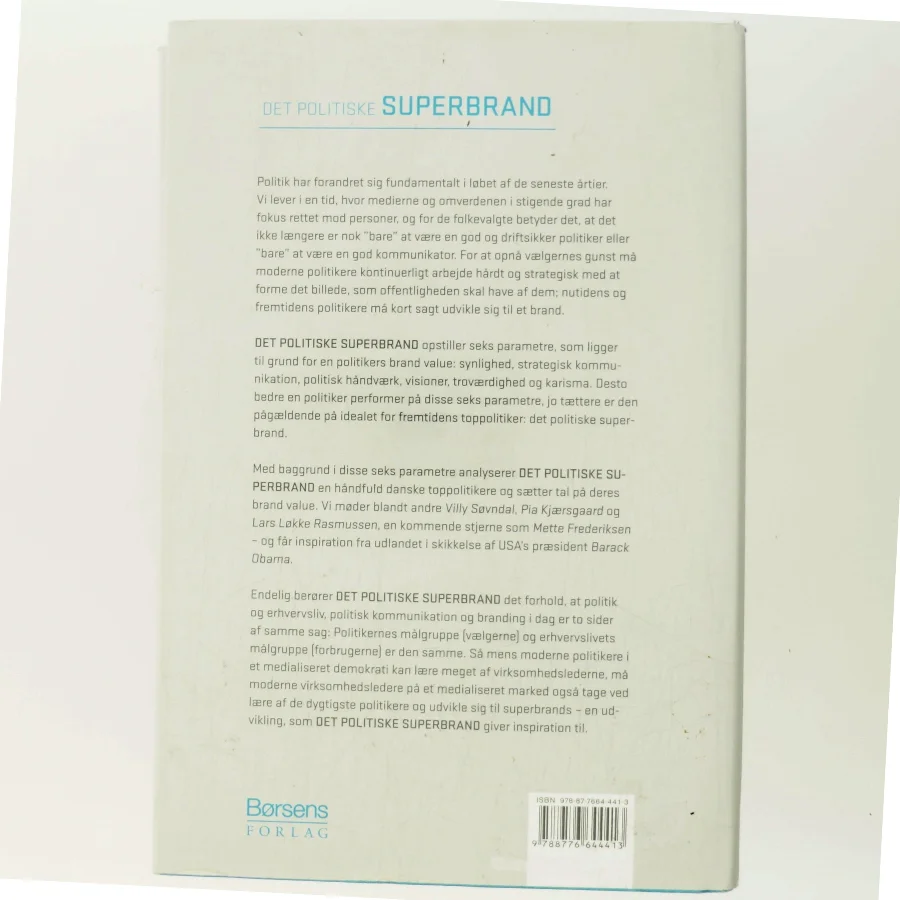 Det politiske superbrand (Bog)