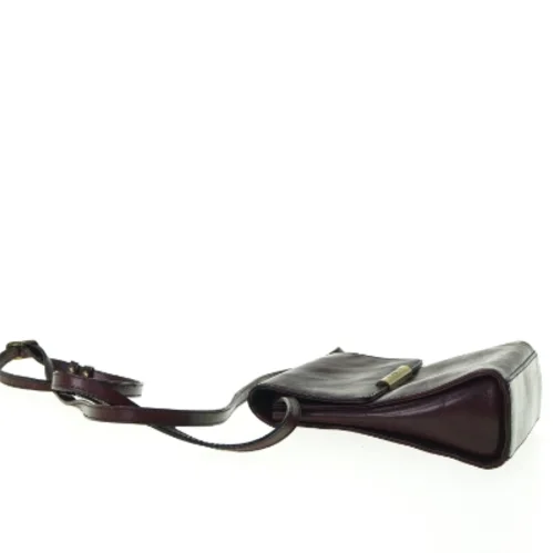 Vintage Læder Skulder Crossbody taske fra Adax (str. 20 x 18 cm)