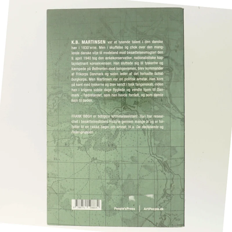 K.B. Martinsen : dansk officer og landsforræder af Frank Bøgh (Bog)