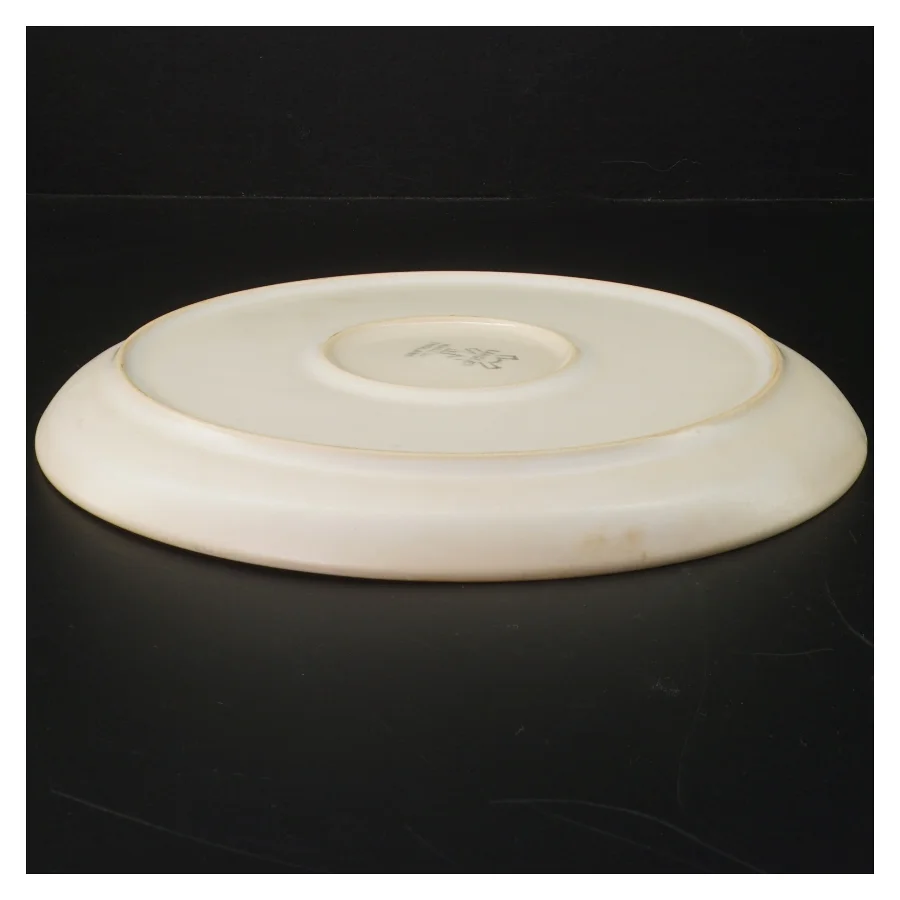 Vintage Denby tallerken med blomsterdesign fra Langley det(str. Ø. 25,5 cm)