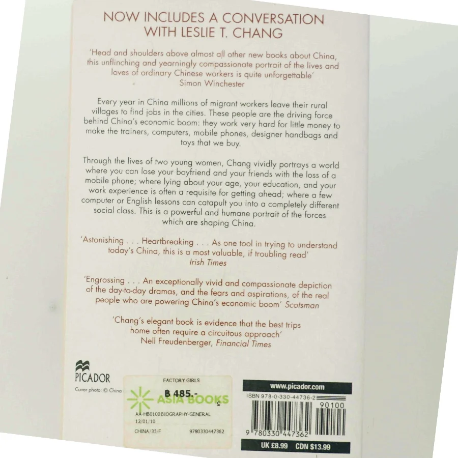 Factory girls : Voices from the heart of modern China af Leslie T. Chang (Bog)