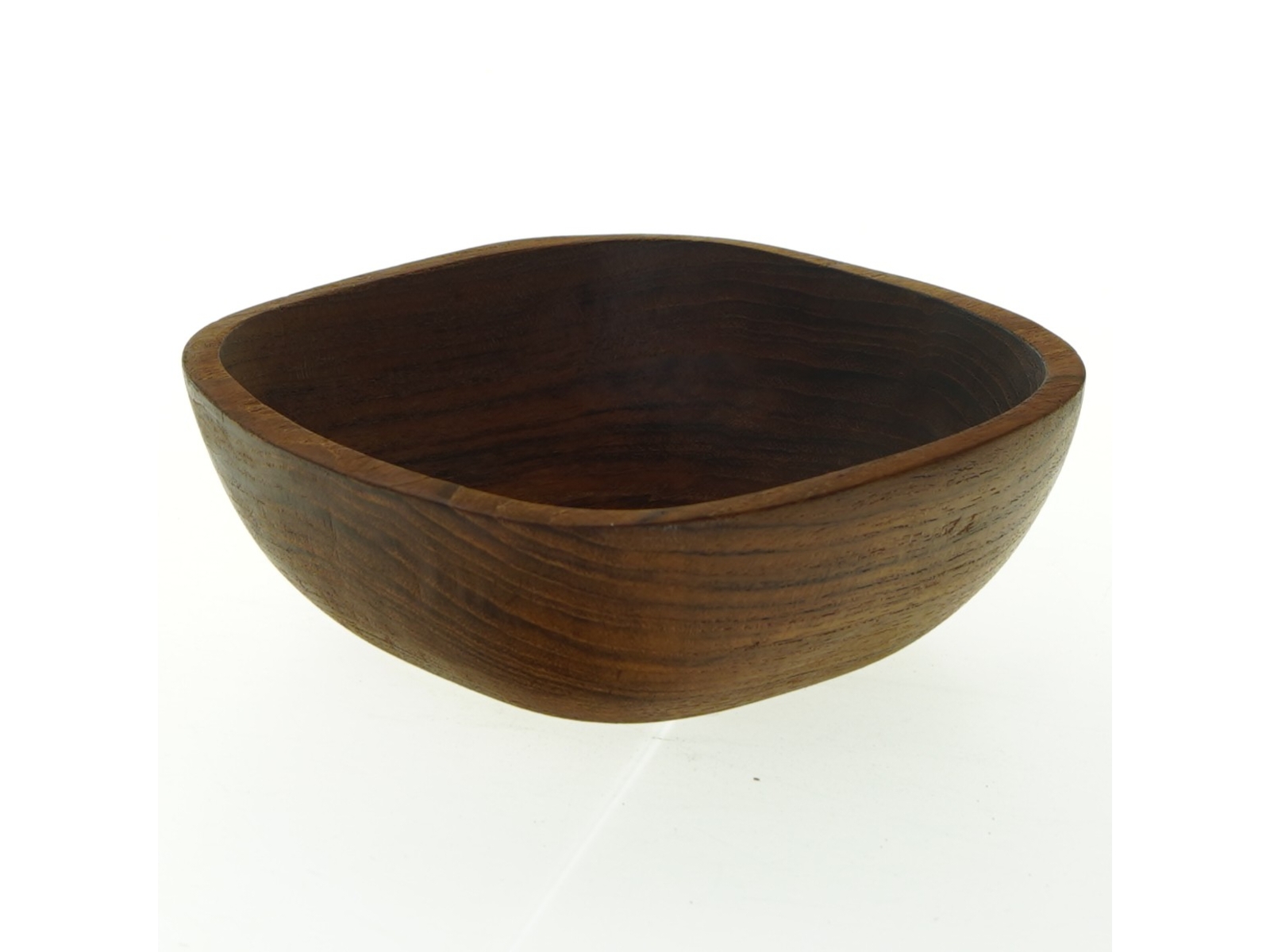 Teak Træskål (str. 15,5x5 cm)