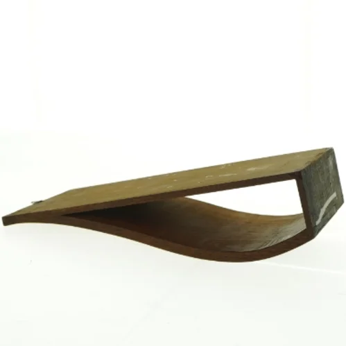 Træ holder med indlagt blomstermotiv (str. 36,5 x 14 cm)