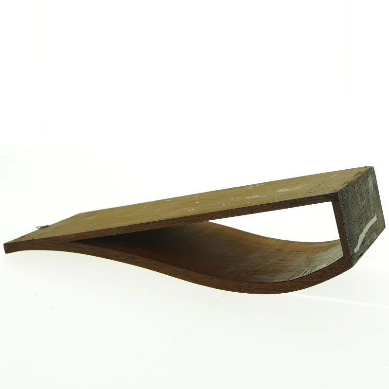 Træ holder med indlagt blomstermotiv (str. 36,5 x 14 cm)