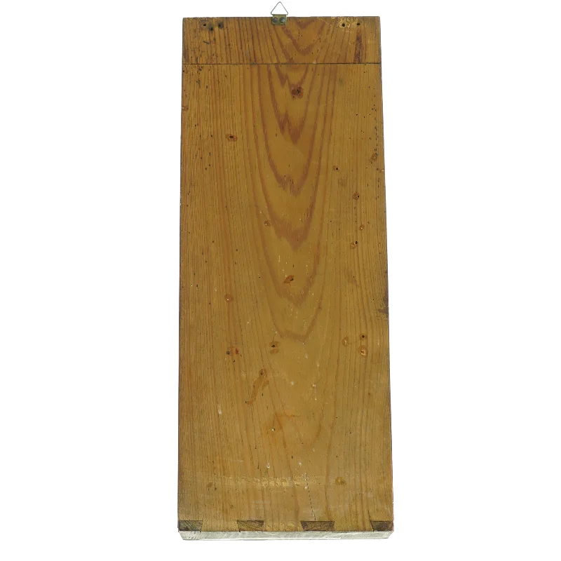 Træ holder med indlagt blomstermotiv (str. 36,5 x 14 cm)