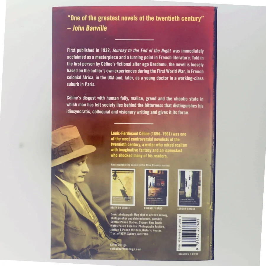 Journey to the end of the night af Louis-Ferdiand Celine (Bog)