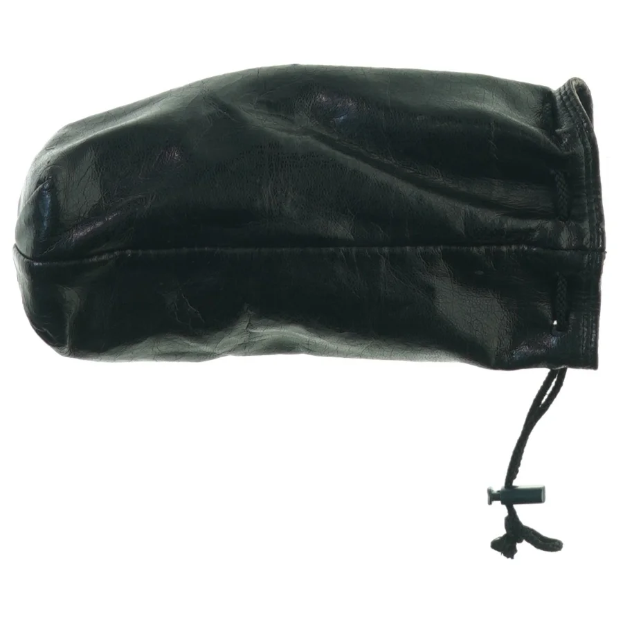 Læder kamera objektiv linse etui taske fra Olympus (str. 21 x 10 cm)