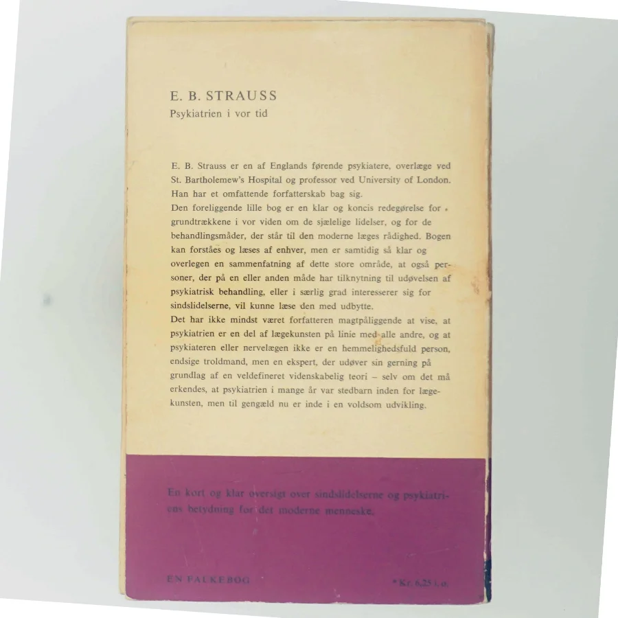 E.B. Strauss - Psykiatrien i vor tid (1962)