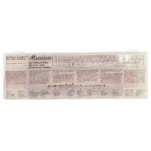 Musiklinjeværktøj (str. 38x12,5 cm)
