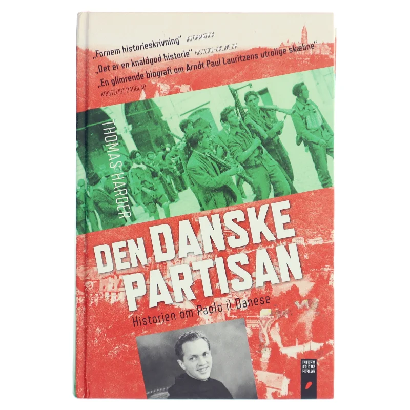 Den danske partisan : historien om Paolo il danese af Thomas Harder (Bog)