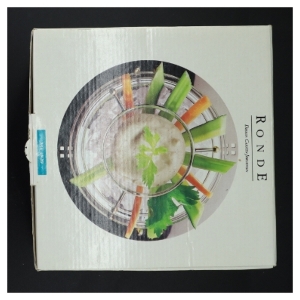 Bodum glas servering skål med stativ fra Bodum (str. Diameter, 20 cm h 18 cm)