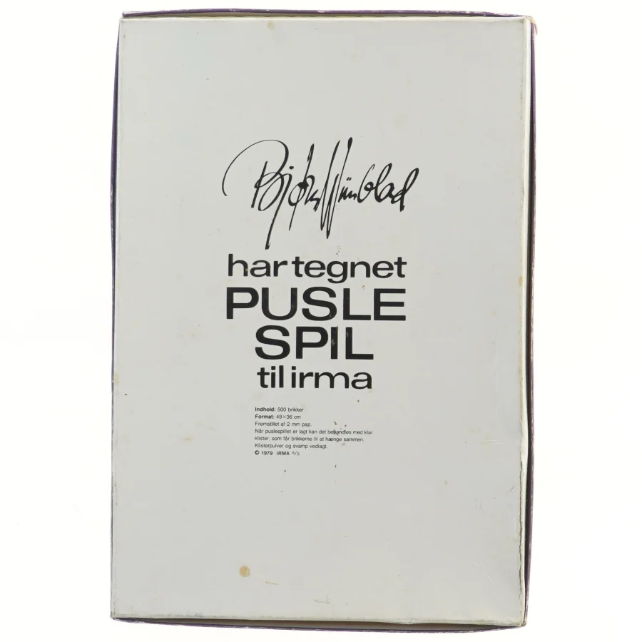 Bjørn Wiinblad Øst puslespil med 500 brikker fra Bjørn Wiinblad (str. 500 brikker cm)