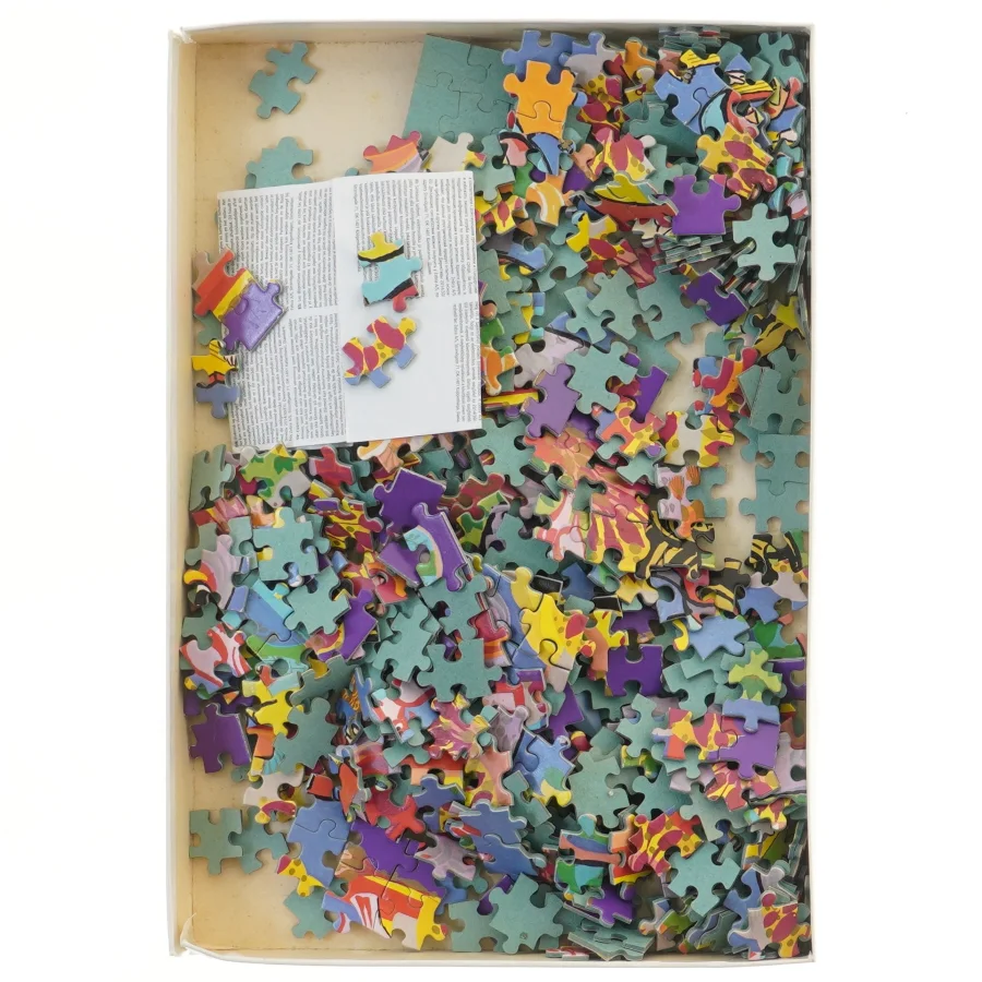 Bjørn Wiinblad Øst puslespil med 500 brikker fra Bjørn Wiinblad (str. 500 brikker cm)