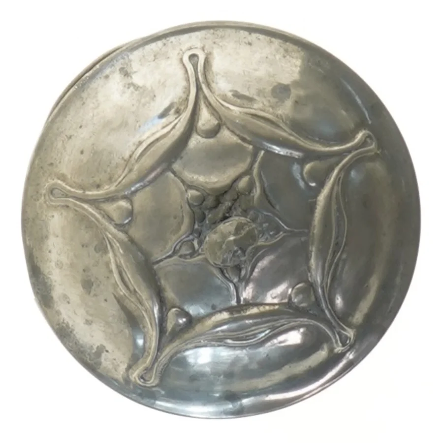 Antik Jugend lågskål (str. Ø 11 cm)