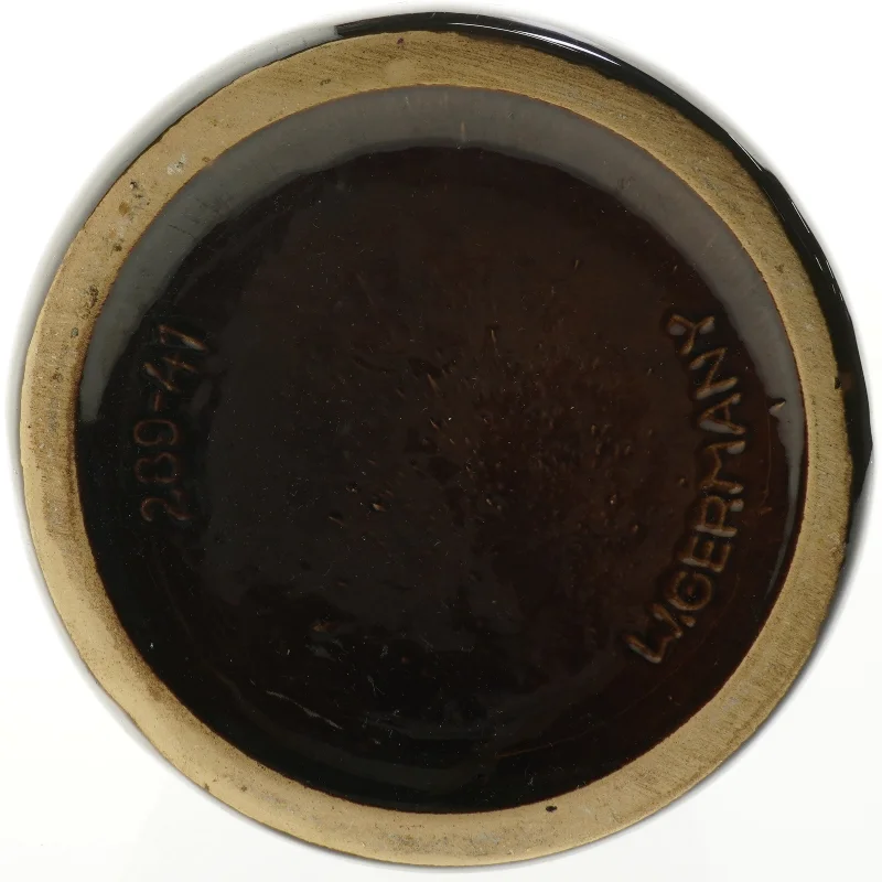 Stor Keramik vase fra W Germany (str. 17 x 41 cm)