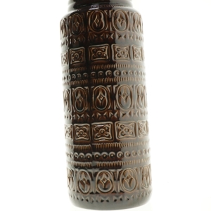 Stor Keramik vase fra W Germany (str. 17 x 41 cm)