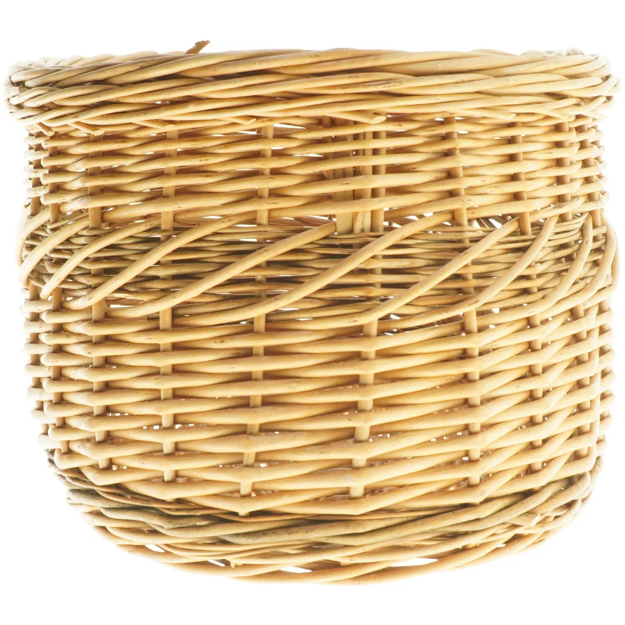 Flettet oval kurv (str. 40x20x26 cm)